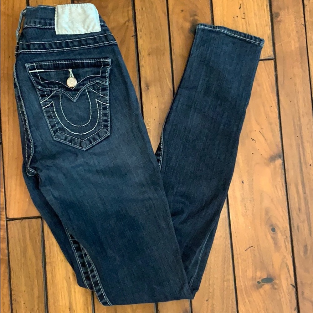 True Religion blue jeans